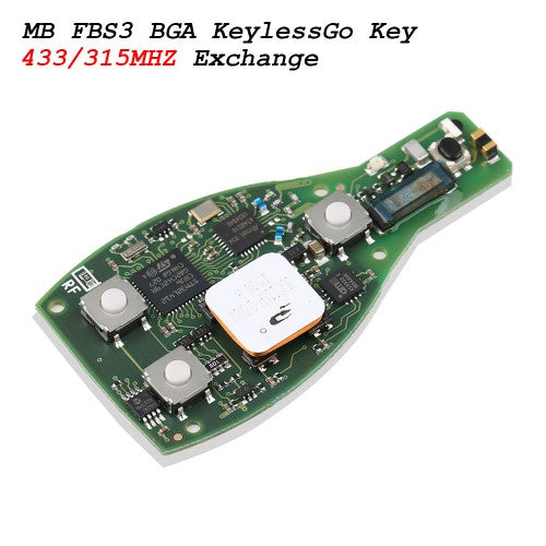 Original CG MB FBS3 BGA KeylessGo Key 315/433MHZ for W204 W207 W212 W164 W166 W216 W221 W251