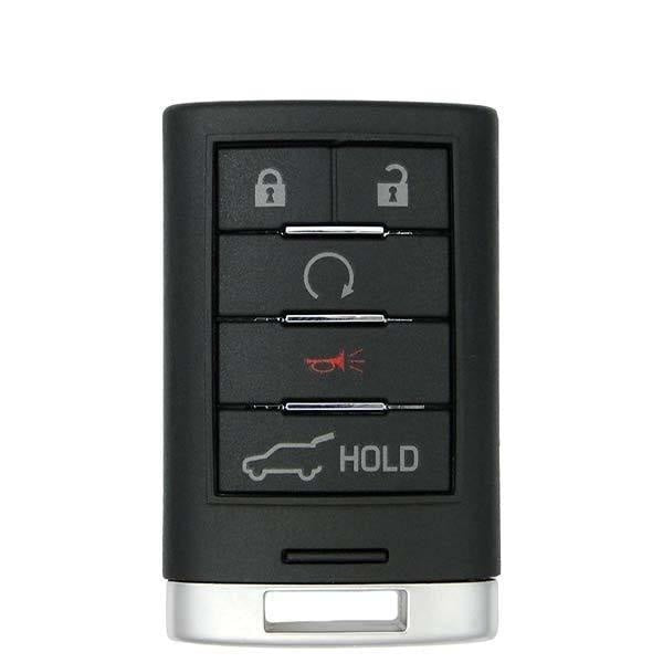 2010-2015 Cadillac Srx / 5-Button Smart Key W/ Hatch Pn: 22865375 Nbg009768T (Oem)