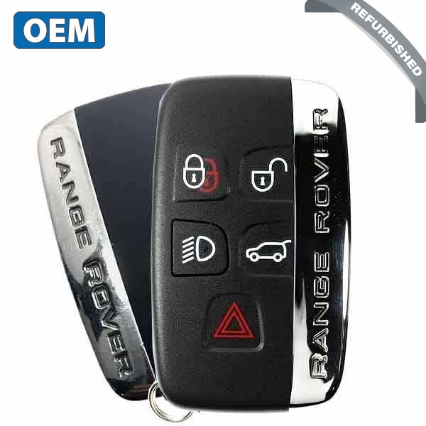 2010 - 2020 Land Rover Range Rover Evoque Sport / 5-Button Smart Key / PN:  BJ32-15K601-AB / KOBJTF10A (OEM) - UHS Hardware