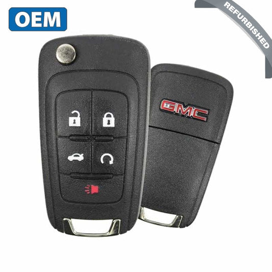 2010-2021 Gmc Terrain / 5-Button Flip Key Pn: 13501514 Oht01060512 (Oem)