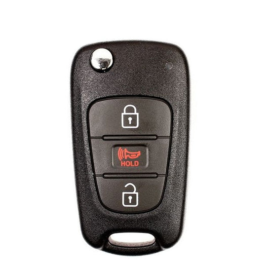 2012-2013 Kia Rio / 3-Button Flip Key KK10 HS / PN: 95430-1W020 / TQ8-RKE-3F02 (OEM) - UHS Hardware