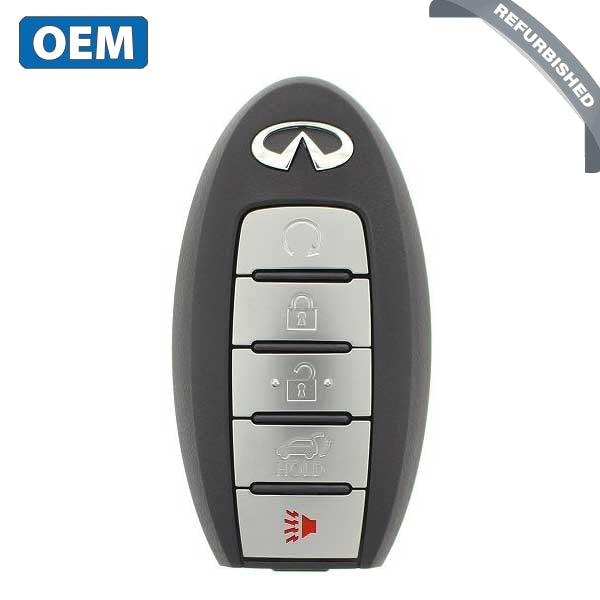 2013-2016 Infiniti / 5-Button Smart Key Pn: 285E3-9Nb5A Kr5S180144014 (Ic 014) (Oem Refurb)