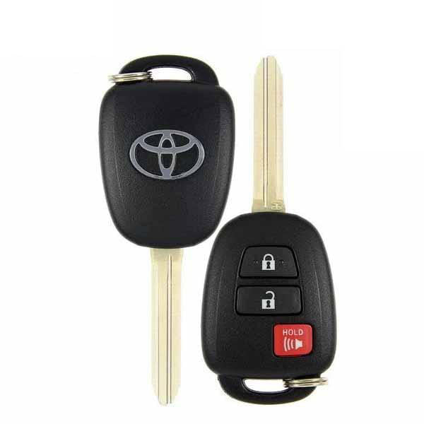 2013-2019 Toyota  / 3-Button Remote Head / PN: 89070-0R120 / GQ4-52T (H Chip) (OEM) - UHS Hardware