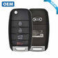 2014-2015 Kia Optima / 4-Button Flip Key / PN: 95430-2T560 / NYODD4TX1306-TFL (OEM) - UHS Hardware