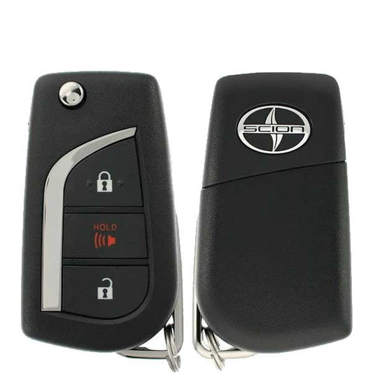 2014-2015 Scion tC / 3-Button Flip Key / PN: 89070-21150 / MOZB95TH (G Chip) (OEM) - UHS Hardware