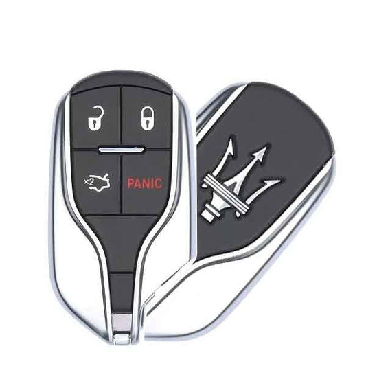 2014-2016 Maserati Ghibli / Quattroporte / 4-Button Smart Key w/ Panic  / PN: 5923545  / M3N-7393490 (OEM) - UHS Hardware