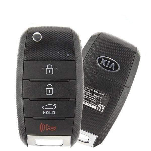 2014-2017 Kia Rio / 4-Button Flip Key / PN: 95430-1W023 / TQ8-RKE3F05 (OEM) - UHS Hardware