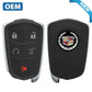 2015-2016 Cadillac SRX / 5-Button Smart Key /  PN: 13598528 / HYQ2AB (OEM) - UHS Hardware