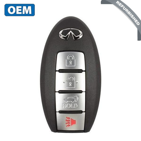 2016-2018 Infiniti Qx60 / 4-Button Smart Key Pn: 285E3-9Nf4A Kr5S180144014 Ic 204 (Oem)