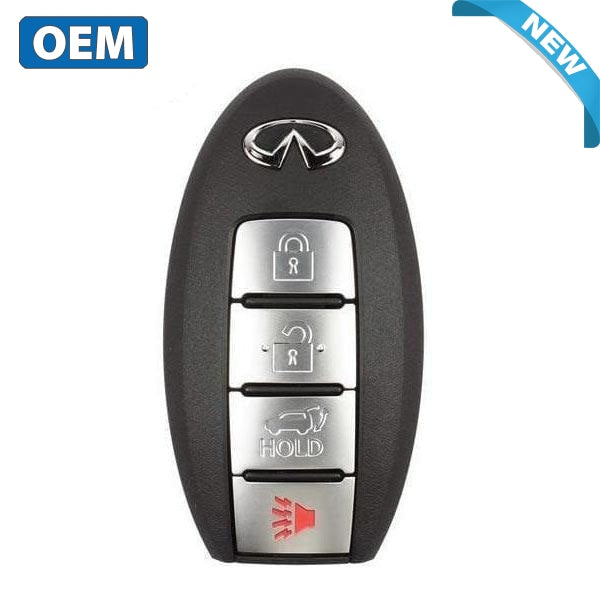 2016-2018 Infiniti Qx60 / 4-Button Smart Key Pn: 285E3-9Nf4A Kr5S180144014 Ic 204 (Oem)