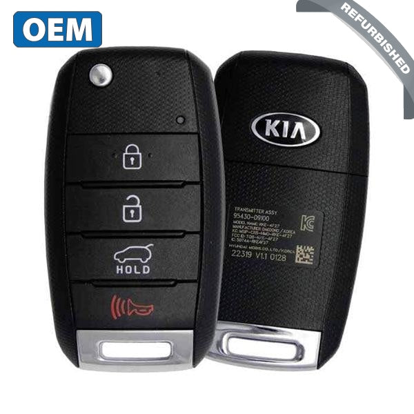 2016-2020 Kia Sportage / 4-Button Flip Key / PN: 95430-D9100 / TQ8-RKE ...