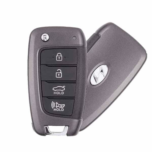 2018-2021 Hyundai Accent / 4-Button Flip Key Pn: 95430-J0700 Nyosyec4Tx1707 (Hc 4Bt) (Oem)