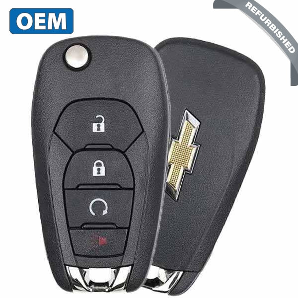 2019-2021 Chevrolet Cruze Trailblazer / 4-Button Flip Key / PN: 13530746 / LXP-T004 (OEM) - UHS Hardware