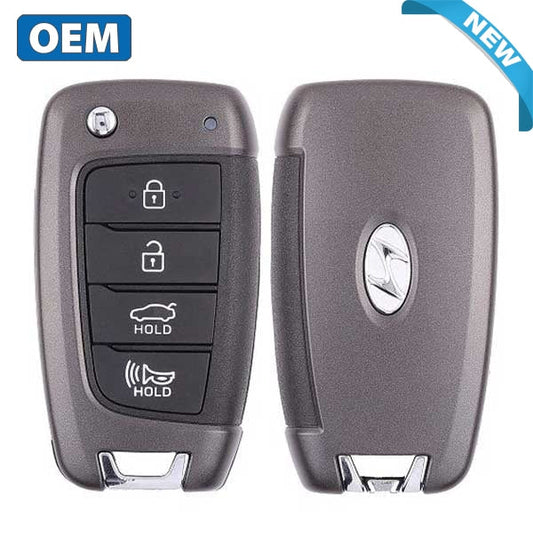 2019-2021 Hyundai Sonata / 4-Button Flip Key / PN: 95430-L1000 / TQ8-RKE-4F40 (OEM) - UHS Hardware