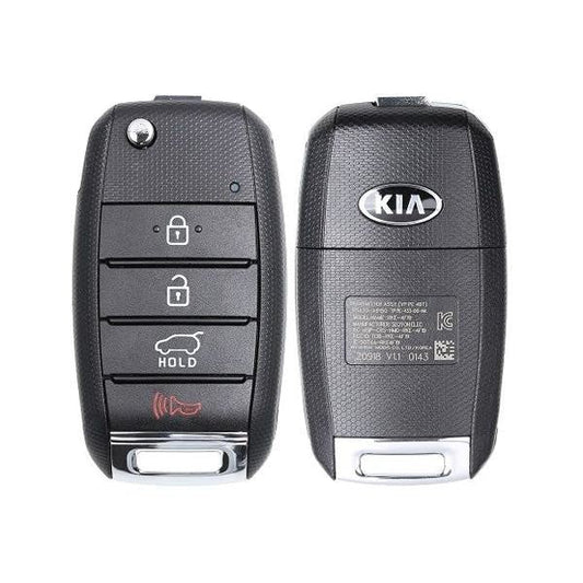 2019-2021 Kia Sedona / 4-Button Flip Key / PN:  95430-A9150 / TQ8-RKE-4F19 (OEM) - UHS Hardware