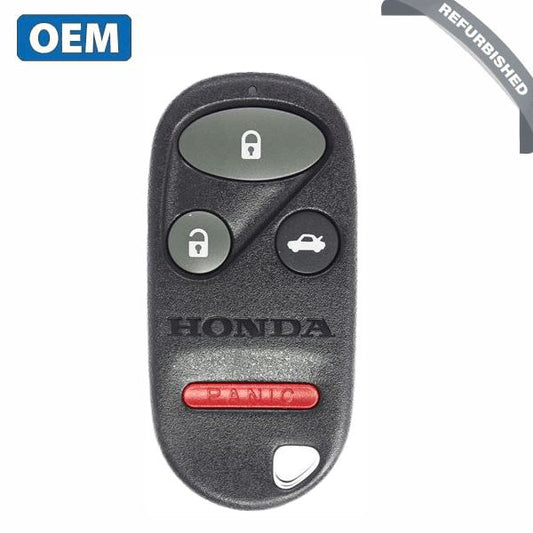 1998-2002 Honda Accord / 4-Button Keyless Entry Remote / PN: 72147-S0K-A02  / KOBUTAH2T (OEM Refurb) - UHS Hardware