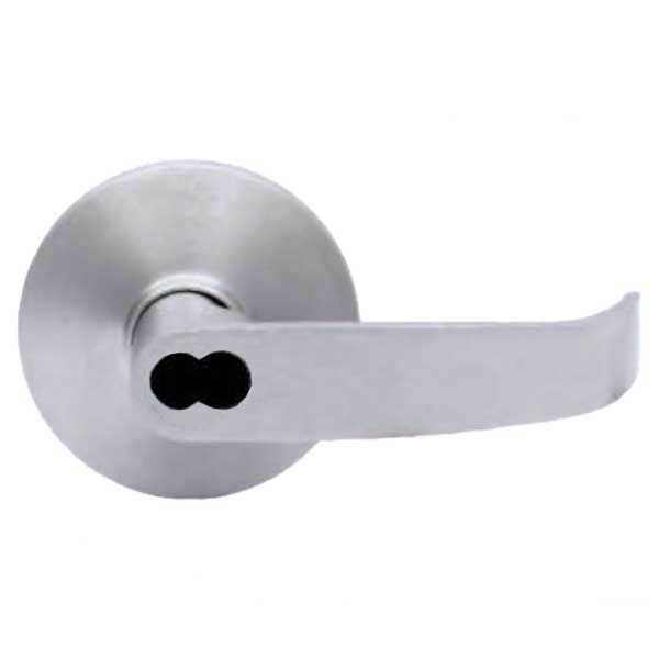 TownSteel - ED8900LQ - Sectional Lever Trim - Entrance - LQ Curved Lever - Non-Handed - Schlage SLFIC Prepped - Compatible with Rim, SVR, LBR & 3 Point Push Bars - Satin Stainless - Grade 1 - UHS Hardware