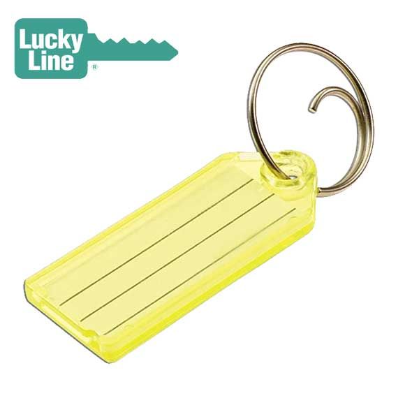 LuckyLine - 12302 - Key Tag with Tang Ring - Assorted Colors (2 Pack) - UHS Hardware