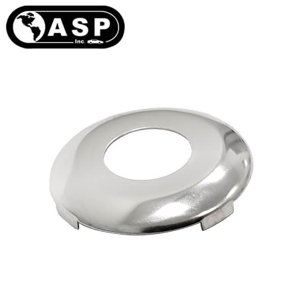 1984-1996 Ford / H54 / 10 Cut / Face Cap for Door Lock / Chrome / P-42-201 (ASP) (10-Pack) - UHS Hardware