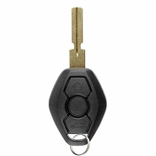 2000-2003 BMW 5 6 7 Z3 Series / 3-Button Remote Head Key / LX8FZV / 4 Track EWS (RK-BMW-EWS2) - UHS Hardware