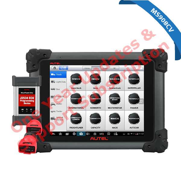 Autel - MaxiSYS MS908CV - Advanced Smart Diagnostic Tool - Updates & Support Sub - 1 YEAR - UHS Hardware
