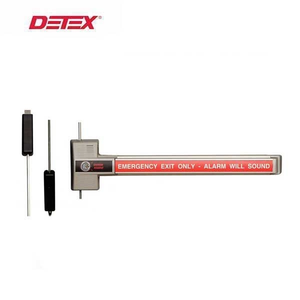 Detex - ECL-230X-TDB-DX1 - 1 Hinge Bolt - Alarmed Deadbolt Panic Device - 3 Point Dead Bolt - UHS Hardware