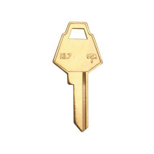 XL7-BR XL LOCK Key Blank - ILCO - UHS Hardware