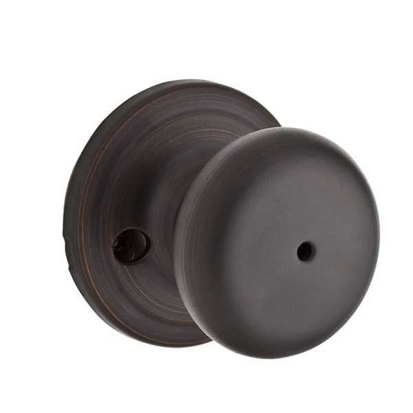 Kwikset - 730H - Hancock Knob - Round Rose - Privacy - 11P - Venetian Bronze - Grade 2 - UHS Hardware