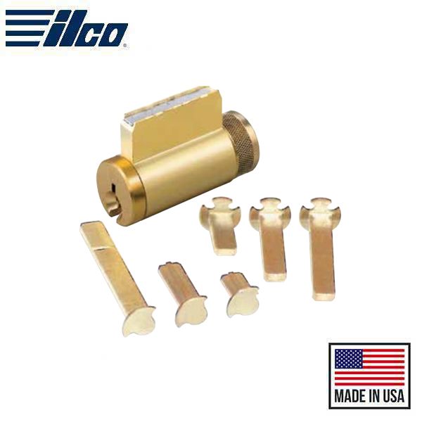 ILCO - 15995 - Key-In-Knob Cylinder - Zero Bitted -  Schlage C - 04 - Satin Brass - Grade 1 - UHS Hardware