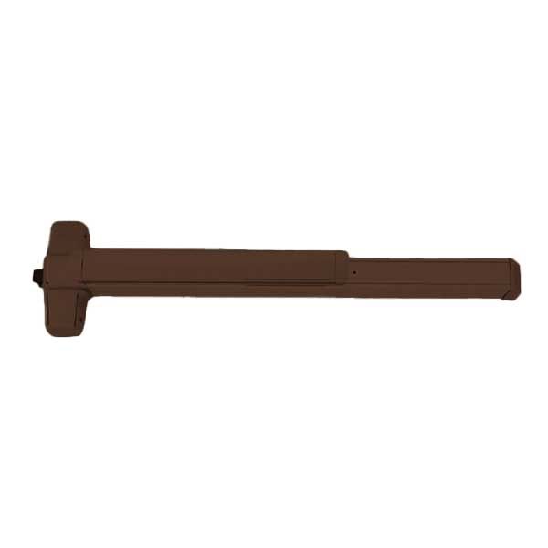 Von Duprin - 98EO - Rim Exit Device - Exit Only - No Trim - Dark Bronze Anodized Aluminum Finish - 3 Foot - UHS Hardware