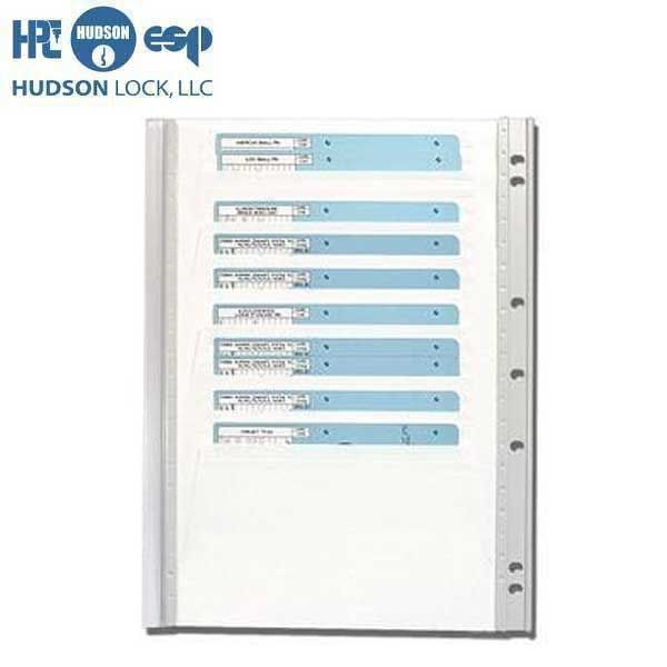 HPC - HCARDBP - Code Card Storage Panel - 40 Cards - UHS Hardware
