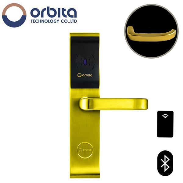 Orbita - E3042SBT - Mortise Hotel Lock - Bluetooth & RFID - Optional Lever Style - 6 VDC - Optional Finish - Grade 2 - Hotel Door Locks - UHS Hardware