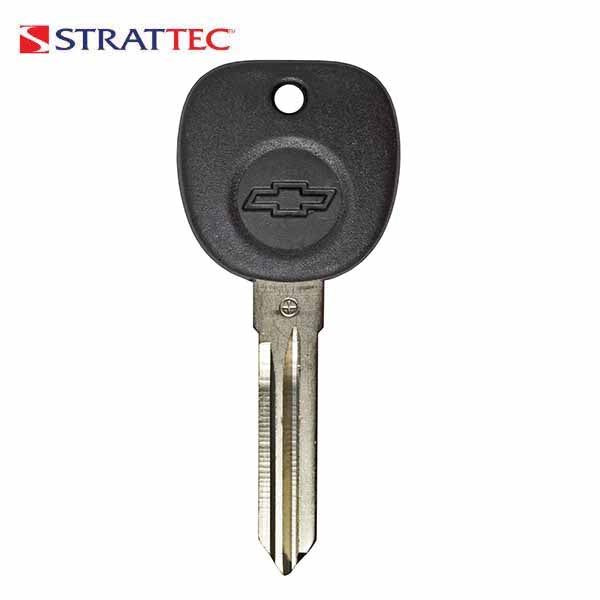 GM B111 Transponder Key w/ Chevrolet Logo / 2005-2017  (CIRCLE +) (Strattec) - UHS Hardware