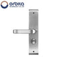 Orbita - E3042 - Mortise Hotel Lock - Bluetooth & RFID - 6 VDC - Silver - Grade 2 - UHS Hardware
