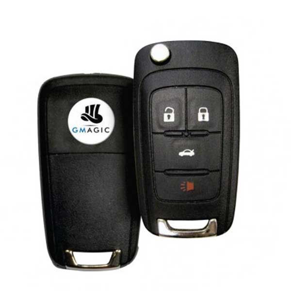 2010-2020 GMagic / 4-Button Universal Flip Key / Instantly Reusable - UHS Hardware