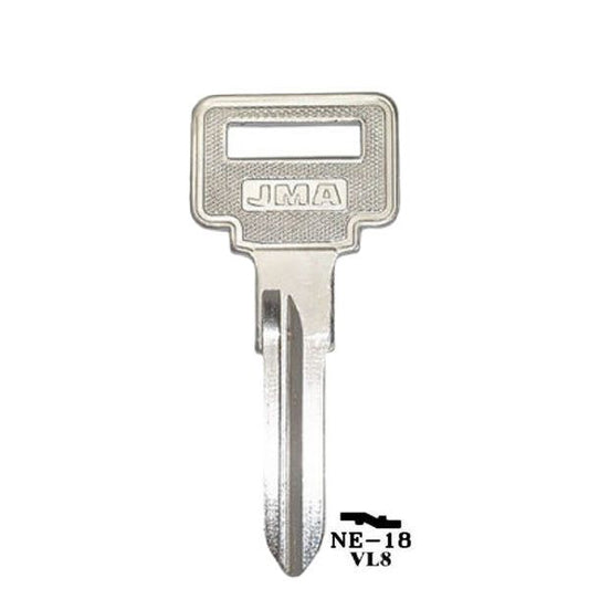 JMA - NE18 / VL8 / X140 Volvo Mechanical Key (JMA-NE-18) - UHS Hardware