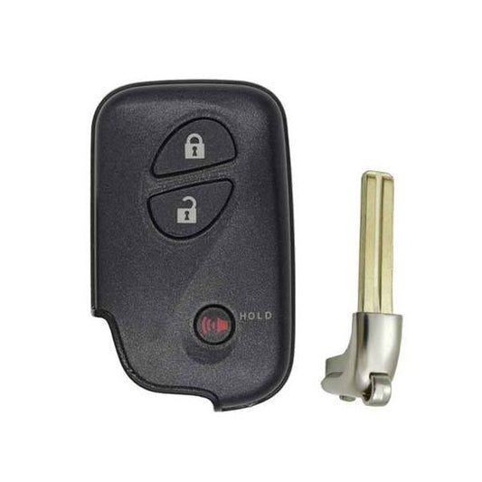 2006-2012 Lexus / 3-Button Remote Smart Key SHELL / HYQ14AAB HYQ14ACX HYQ14AAF (SKS-LEX-003) - UHS Hardware