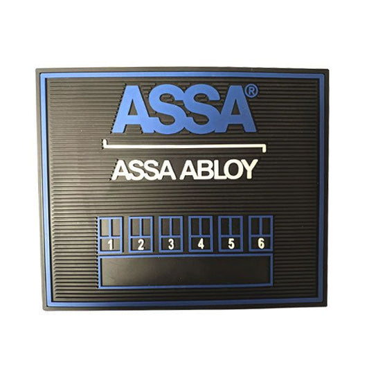 ASSA ABLOY - Rekeying / Locking / Pinning Mat - 12" x 10" - UHS Hardware