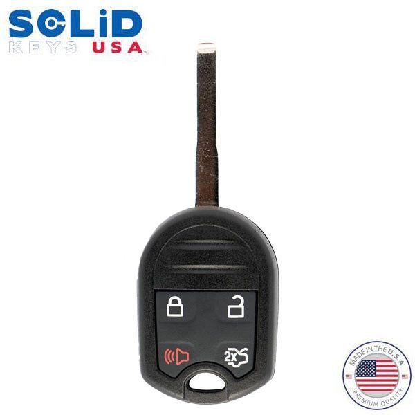 Solid Keys USA - 2002-2018 Ford Lincoln Mazda / OEM Replacement / 4-Button Remote Head Key / HS - UHS Hardware