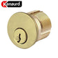 Premium Mortise Cylinder -1-1/4" - US3 - Polished Brass - (SC1 / KW1) - UHS Hardware