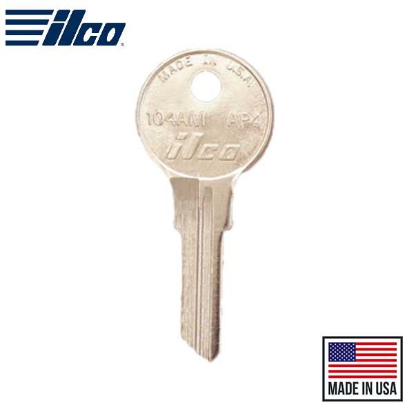 104AM-AP4 CHICAGO Key Blank -  ILCO - UHS Hardware