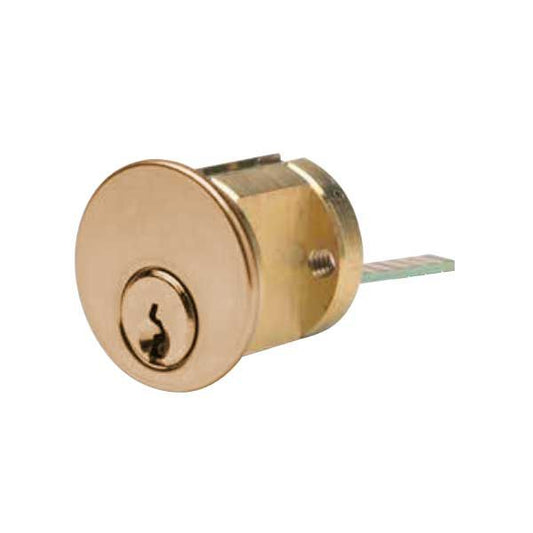 ILCO - 7075 - RIM Cylinder - 5 Pin - 1 1/8" - Kwikset - KD - 03 - Bright Brass - Grade 1 - UHS Hardware