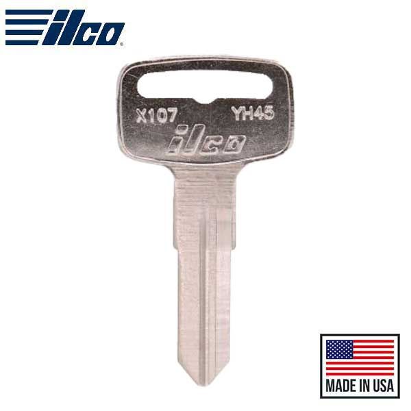 YM45 / X107 - Yamaha - Motorcycle / ATV Key Blank - ILCO - UHS Hardware