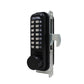 Lockey - 2950 - Narrow Stile - Mechanical Keypad - Keyless Hook Bolt Lock - UHS Hardware