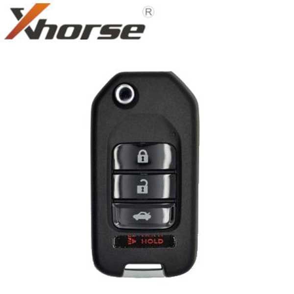 Honda Style / 4-Button Universal Remote Key for VVDI Key Tool (Wired) - UHS Hardware