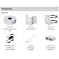 Dahua / IP Camera / 4MP Bullet / 3.6 mm Fixed Lens / WDR / IP67 / ePoE / 5 Year Warranty / DH-N45EF63 - UHS Hardware