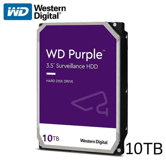 Western Digital / Surveillance Hard Drive / 10 TB / WD101PURP - - UHS Hardware