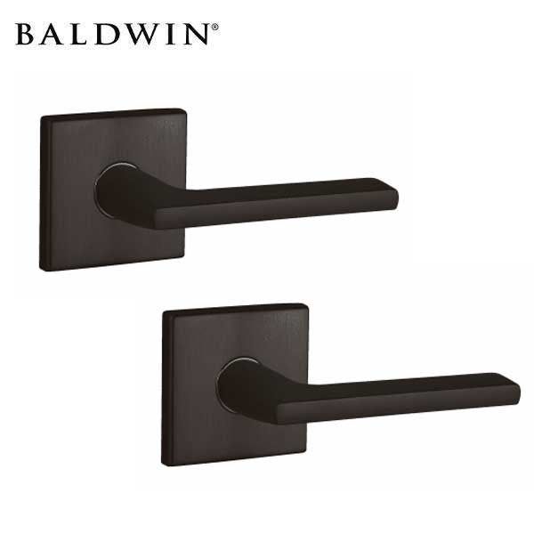 Baldwin Estate - 5162 Leverset - R017 Square Rose - 102 - Oil Rubbed Bronze - Passage - Grade 2 - UHS Hardware