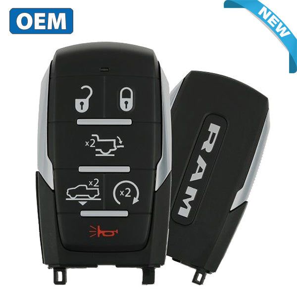 2019-2021 Dodge Ram / 6-Button Smart Key / PN: 68291694AE / OHT-4882056 (OEM) - UHS Hardware