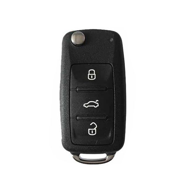 2012-2018 Volkswagen / 4-Button Smart Flip Key / PN: 5KO837202BJ / NBGFS93N / HU66 / KESSY (AFTERMARKET) - UHS Hardware